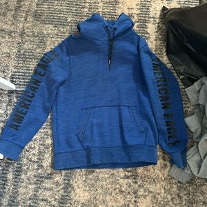Blue american eagle hoodie